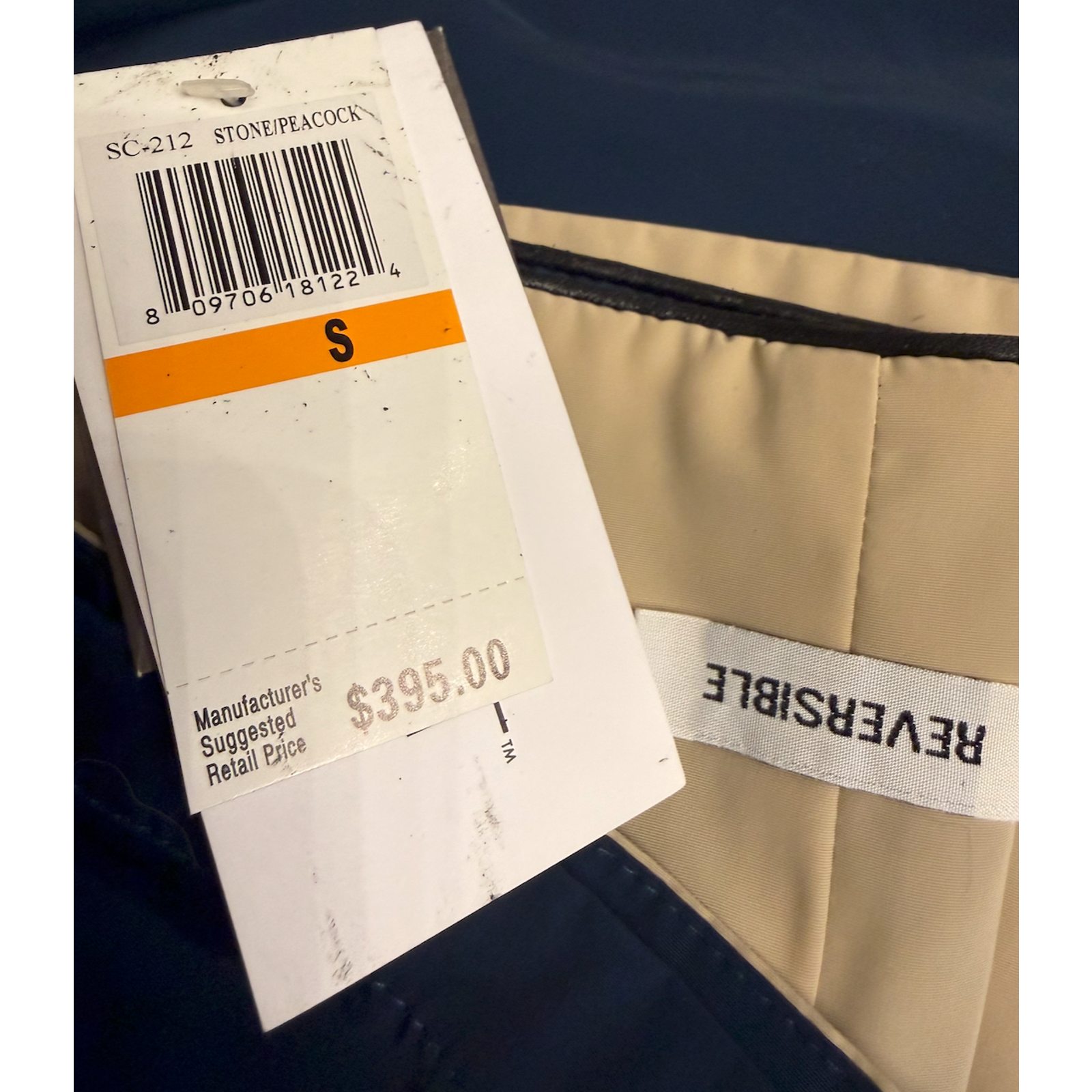 Nwt Jane Post Stone Peacock Reversible Jacket Coat Sz S — image 5 of 8